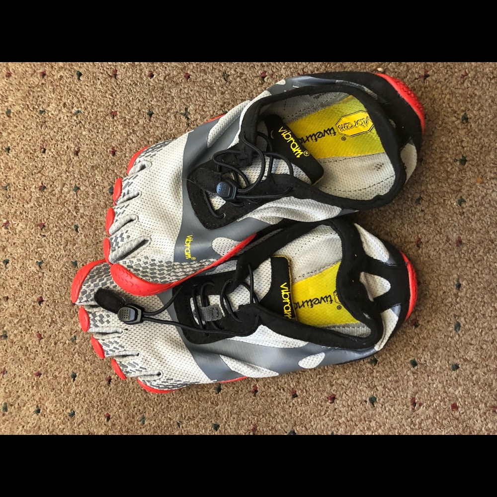 Vibram shoes.